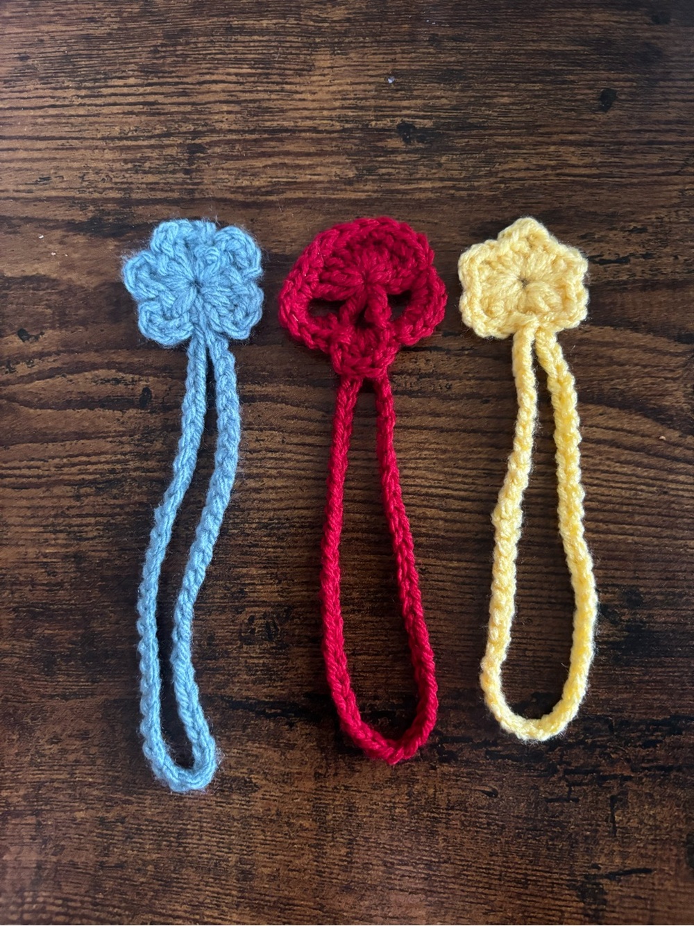 5 Crochet Cord Organizers